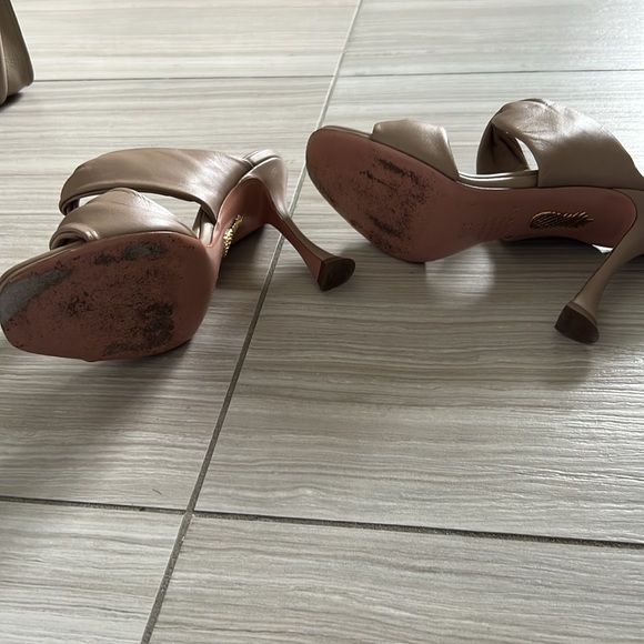 Aquazzura leather twist sandals - Picture 3 of 4